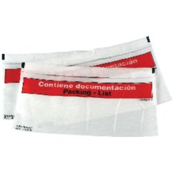 SOBRE TRANSPARENTE ADHESIVO...