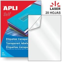 ETIQUETA POLIESTER APLI A4...