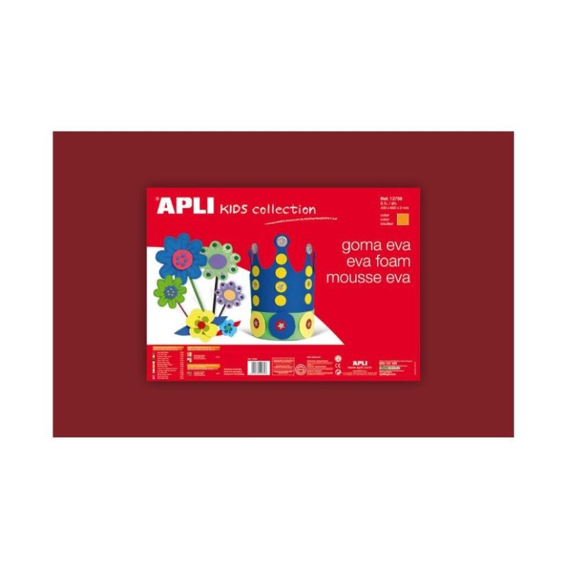 LAMINA EVA APLI 40X60CM. LILA P/5H.