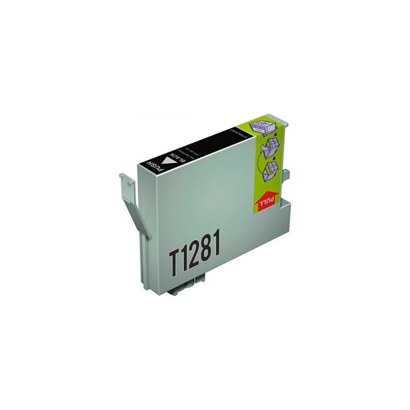 CARTUCHO RECICLADO EPSON T1281 NEGRO