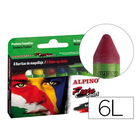 BARRA DE MAQUILLAJE ALPINO EST/6