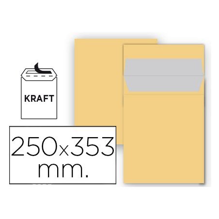 BOLSA AUTOSAM KRAFT 250X353MM. C/250