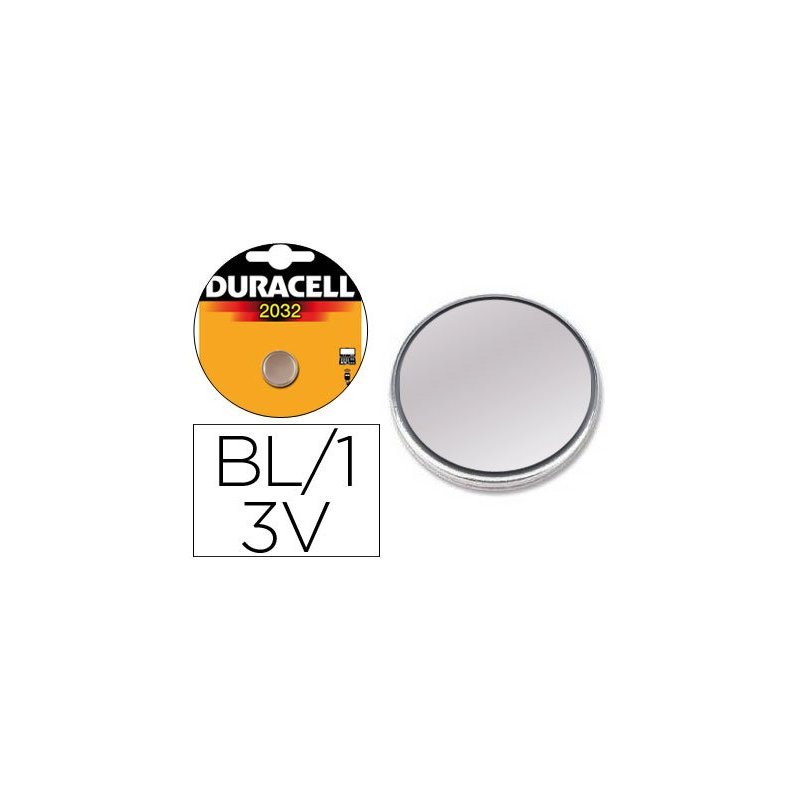 PILA BOTON DURACELL CR2032 B/2