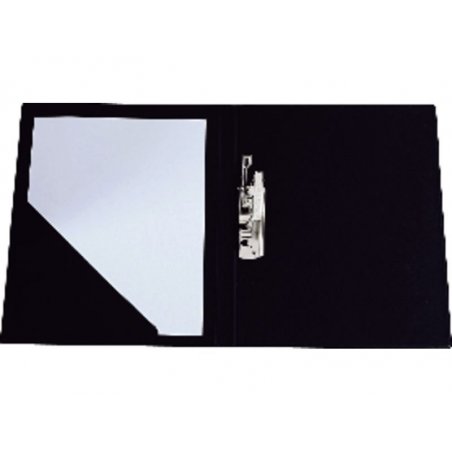 CARPETA MINICLIP LATERAL IBERPLAS FOLIO NEGRO