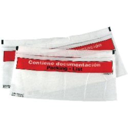 SOBRE TRANSPARENTE ADHESIVO...