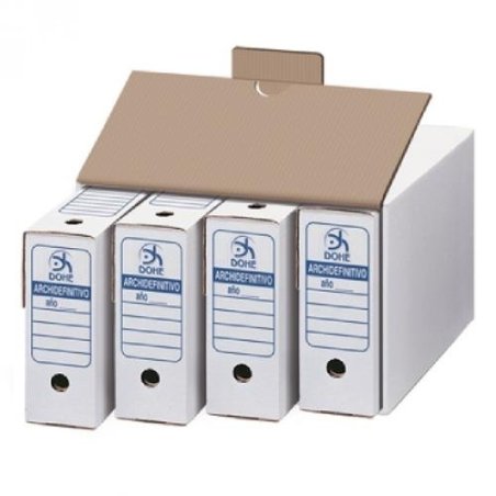 CONTENEDOR DOHE PARA 4 ARCHIVOS DEFINITIVOS FOLIO
