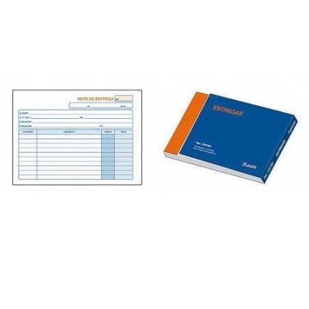 TALONARIO NOTA DE ENTREGA 8º DUPLICADO DOHE