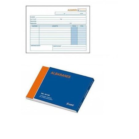 TALONARIO ALBARAN DOHE 4º APAISADO DUPLICADO