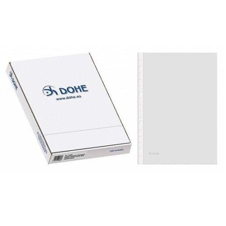 FUNDA MULTITALADRO A4 DOHE BASIC PP  C/100
