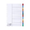 SEPARADOR MULTITALADRO PP A4 12 POSICIONES