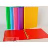 CARPETA 4 ANILLAS 25MM. FOLIO PVC COLORES SURTIDOS