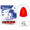 BARRA DE MAQUILLAJE JOVI ROJO C/6