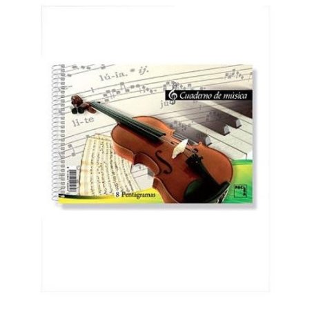 BLOC DE MUSICA PACSA 4º 4 PENTAGRAMAS 20H.