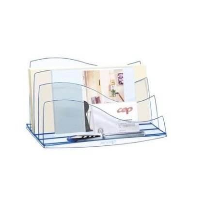 EXPOSITOR A4 VERTICAL CON 6 COMPARTIMENTOS