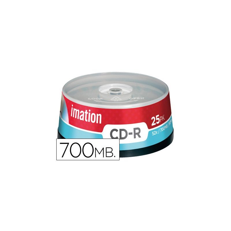 CD-R IMATION BOBINA/25