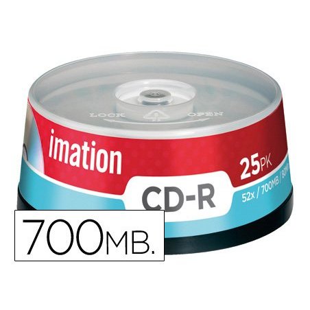 CD-R IMATION BOBINA/25