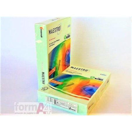 PAPEL MAESTRO A4 80 GR. VAINILLA P/500