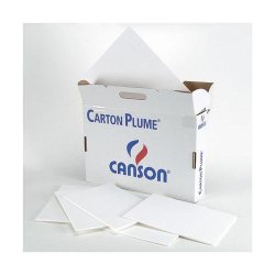 CARTON PLUMA CANSON BLANCO...
