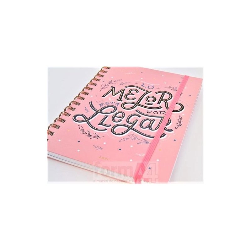AGENDA ESPIRAL WIRE-O CARTON PLUS 155X213 S/V MEJO
