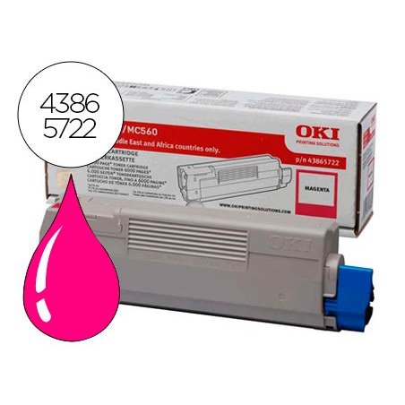 OKI TONER LASER C/5850/5950 AMARILLO