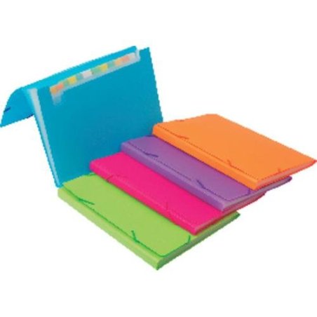 CARPETA CLASIFICADORA FUELLE PP OPACA NEGRO