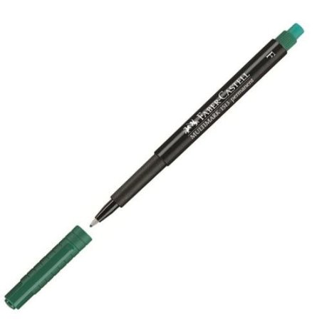 ROTULADOR FABER-CASTELL MULTIMARK 0.6MM VERDE