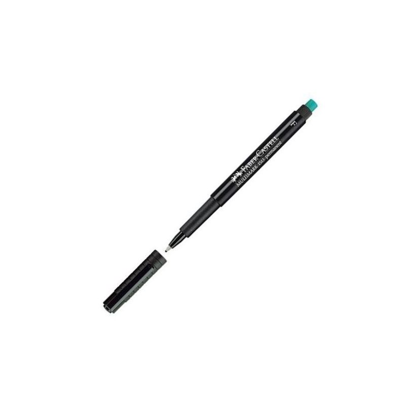 ROTULADOR FABER-CASTELL MULTIMARK 0.6MM NEGRO