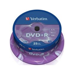 DVD+R VERBATIM BOBINA/25