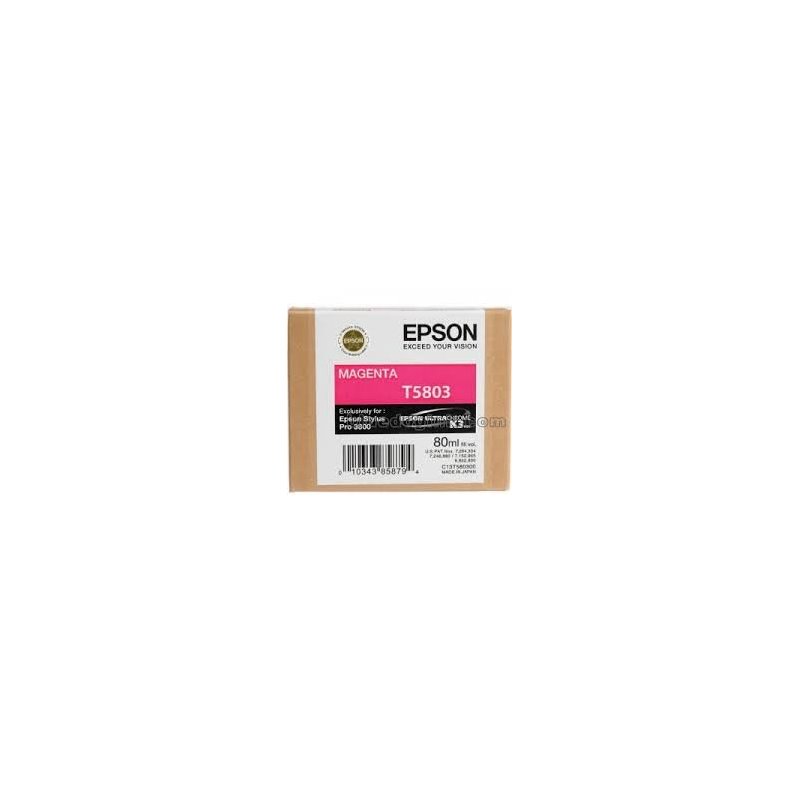 EPSON CARTUCHO T5803 MAGENTA