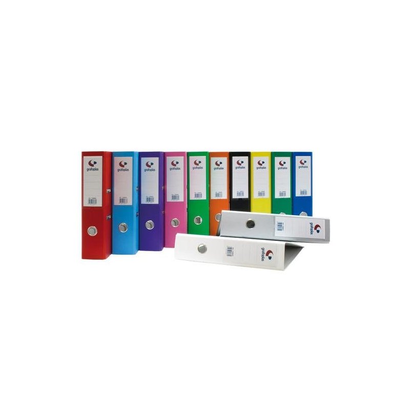 ARCHIVADOR GRAFCOLOR FOLIO NEGRO
