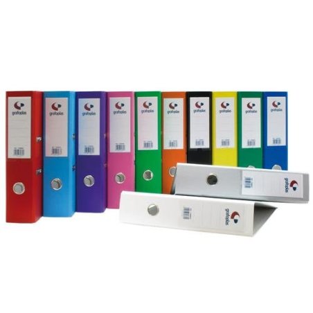 ARCHIVADOR GRAFCOLOR FOLIO ROJO