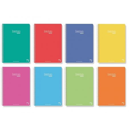 BLOC ESPIRAL PACSA INSTITUT EXTRA 4º 80H. CUADROS