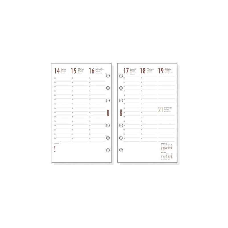 RECAMBIO AGENDA FINOCAM R1099 S/V