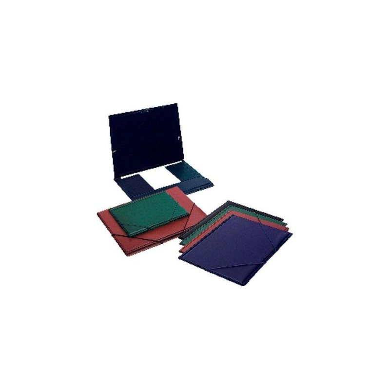 CARPETA PLASTICO SOLAPAS ESSELTE FOLIO NEGRO