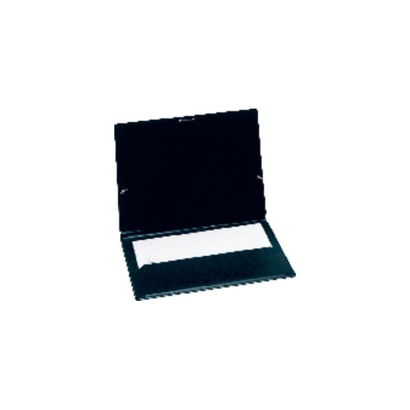CARPETA PLASTICO BOLSA ESSELTE FOLIO NEGRO