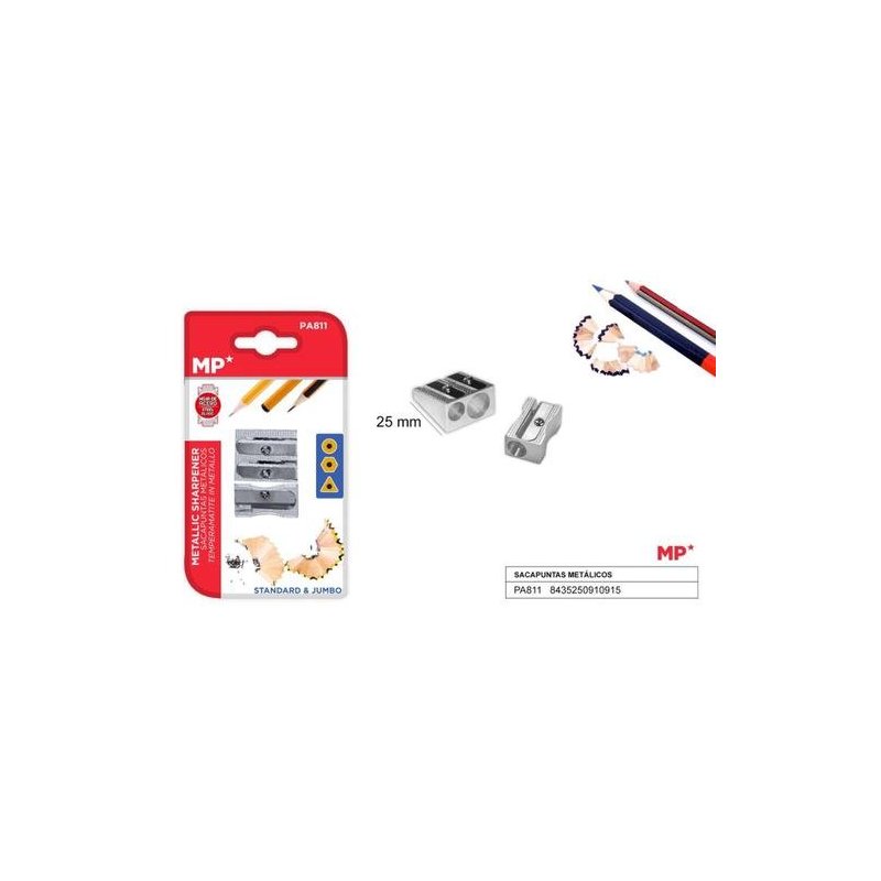 SACAPUNTAS METALICO 25MM