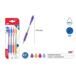 BOLIGRAFO GEL PACK AHORRO 4...