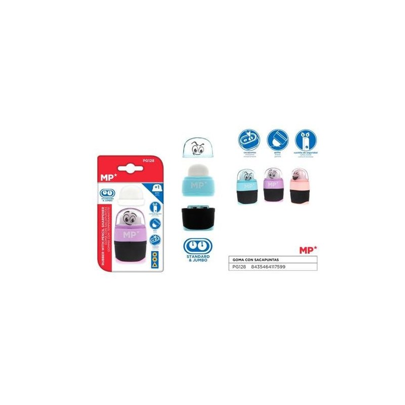 GOMA CON SACAPUNTAS EGG RECAMBIO